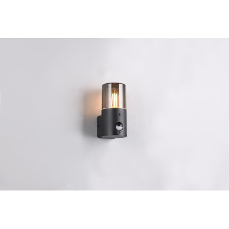 Lampa zewnętrzna ścienna HOOSIC - CZUJNIK RUCHU 222260132 Trio