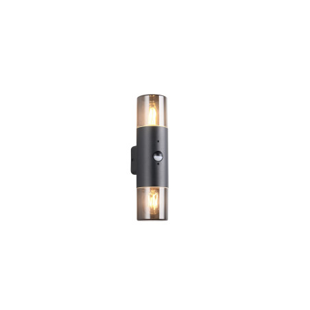 Lampa zewnętrzna ścienna HOOSIC - CZUJNIK RUCHU 222260232 Trio