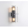 Lampa zewnętrzna ścienna HOOSIC - CZUJNIK RUCHU 222260232 Trio