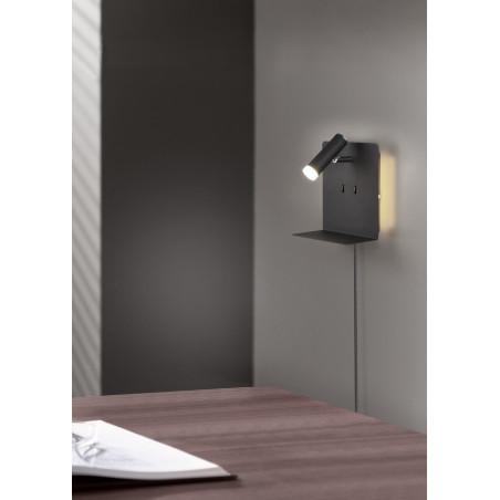 Lampa ścienna ELEMENT 222570232 Trio