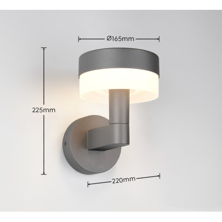 Lampa zewnętrzna ścienna MACKENZIE 230561142 Trio