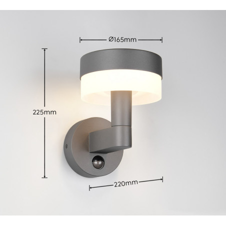 Lampa zewnętrzna ścienna MACKENZIE 230569142 Trio