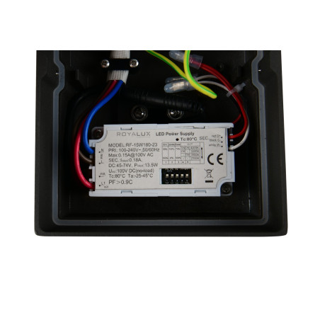 Lampa zewnętrzna ścienna TAGUS 238560142 Trio