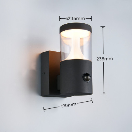 Lampa zewnętrzna ścienna TAGUS 238569142 Trio