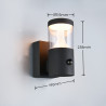 Lampa zewnętrzna ścienna TAGUS 238569142 Trio