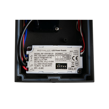 Lampa zewnętrzna ścienna RAVI 238669142 Trio