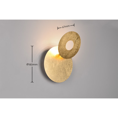 Lampa ścienna LEANO 240310179 Trio