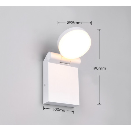 Lampa zewnętrzna ścienna ADOUR 245560131 Trio