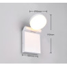 Lampa zewnętrzna ścienna ADOUR 245560131 Trio