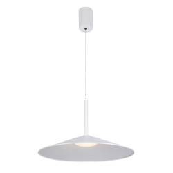 Lampa wisząca, pojedyncza nad stół Sardena PND-01510-L-WH Biały Italux