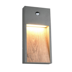 Lampa zewnętrzna ścienna SALMON - CZUJNIK RUCHU 246969135 Trio