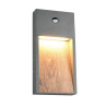 Lampa zewnętrzna ścienna SALMON - CZUJNIK RUCHU 246969135 Trio