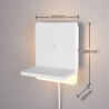 Lampa ścienna FAIRFIELD 248670131 Trio