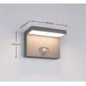 Lampa zewnętrzna ścienna BLYDE HYBRID 253569142 Trio