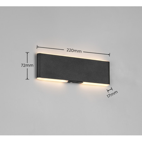Lampa ścienna CONCHITA 257610132 Trio