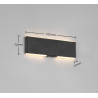Lampa ścienna CONCHITA 257610132 Trio