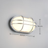 Lampa zewnętrzna ścienna TUMEN 260560186 Trio