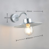 Lampa zewnętrzna ścienna TANA 261060186 Trio
