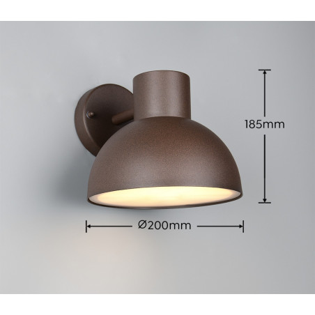 Lampa zewnętrzna ścienna ELBE 262360124 Trio