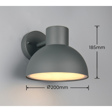 Lampa zewnętrzna ścienna ELBE 262360142 Trio