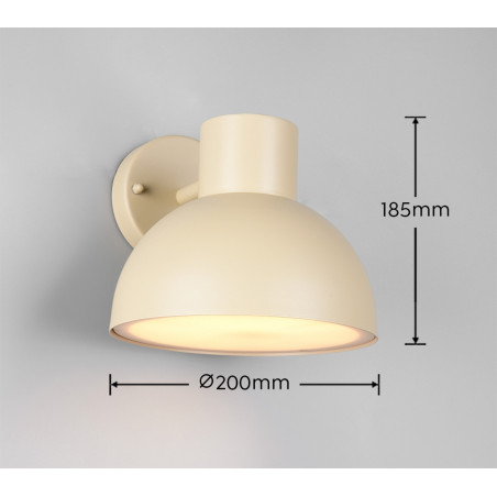Lampa zewnętrzna ścienna ELBE 262360166 Trio