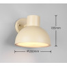 Lampa zewnętrzna ścienna ELBE 262360166 Trio