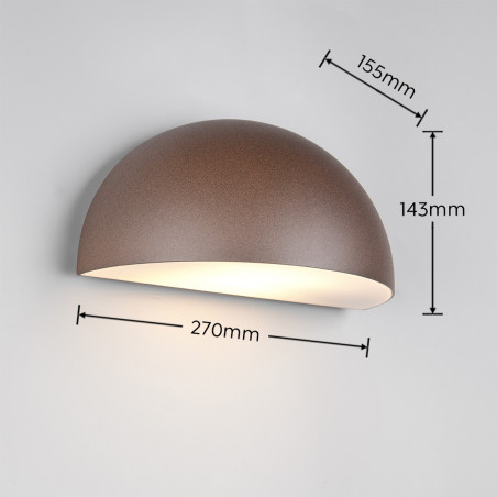 Lampa zewnętrzna ścienna MAAS 262460124 Trio