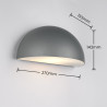 Lampa zewnętrzna ścienna MAAS 262460142 Trio