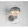 Lampa zewnętrzna ścienna FRASER 262569135 Trio