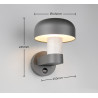 Lampa zewnętrzna ścienna FRASER 262569178 Trio