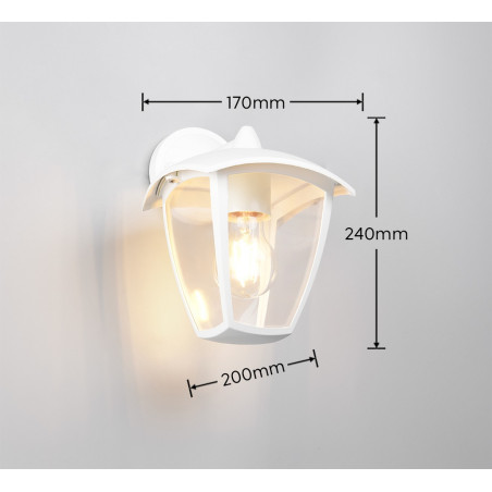 Lampa zewnętrzna ścienna VENTA 263260131 Trio