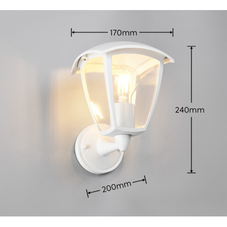 Lampa zewnętrzna ścienna VENTA 263260231 Trio