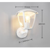 Lampa zewnętrzna ścienna VENTA 263260231 Trio