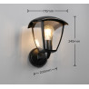 Lampa zewnętrzna ścienna VENTA 263260232 Trio