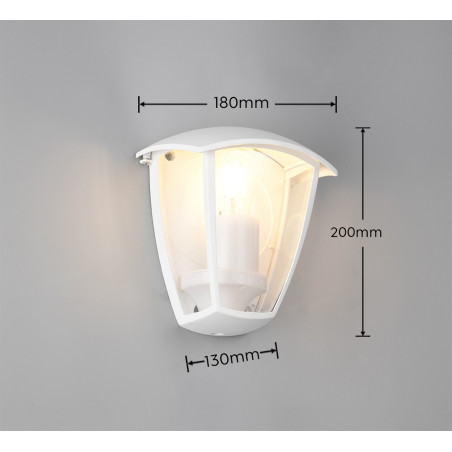 Lampa zewnętrzna ścienna VENTA 263260331 Trio