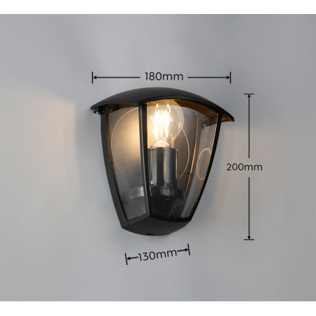 Lampa zewnętrzna ścienna VENTA 263260332 Trio