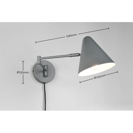 Lampa ścienna COSIMA 263970142 Trio