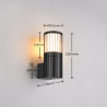 Lampa zewnętrzna ścienna VOLGA 269460142 Trio