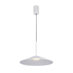 Lampa wisząca, pojedyncza nad stół Sardena PND-01510-S-WH Biały Italux