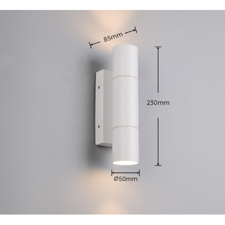 Lampa zewnętrzna ścienna YAMUNA 269760231 Trio