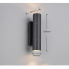Lampa zewnętrzna ścienna YAMUNA 269760242 Trio