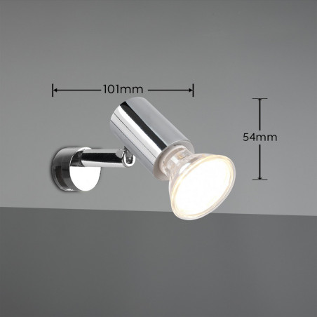 Lampa ścienna LORENZO 283500106 Trio