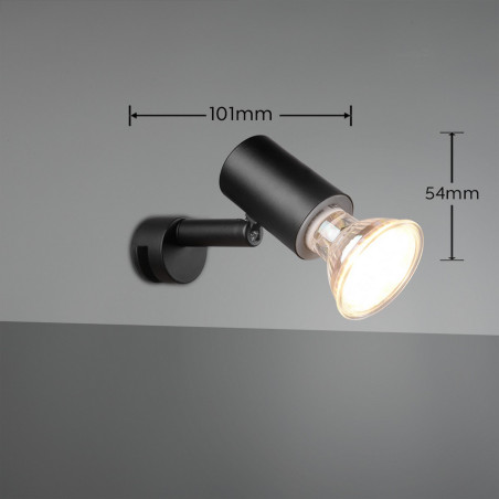 Lampa ścienna LORENZO 283500132 Trio