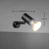Lampa ścienna LORENZO 283500132 Trio