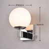 Lampa ścienna KULA 284270106 Trio