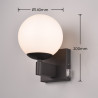 Lampa ścienna KULA 284270132 Trio