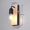 Lampa ścienna ARTURO 284470132 Trio