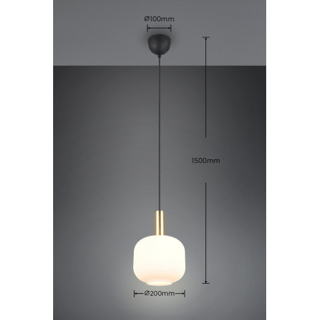 Lampa wisząca DIVA 319800108 Trio