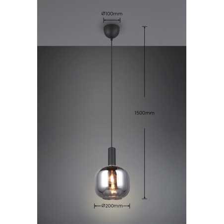 Lampa wisząca DIVA 319800132 Trio