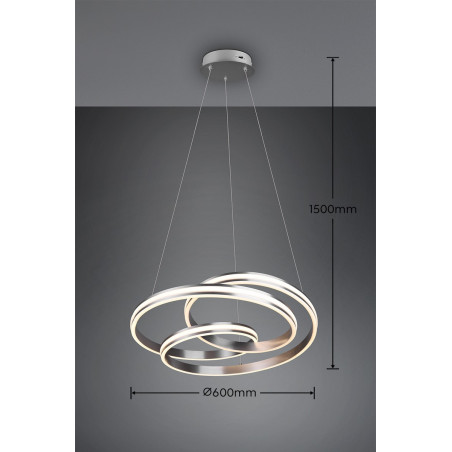 Lampa wisząca YARA 326210107 Trio